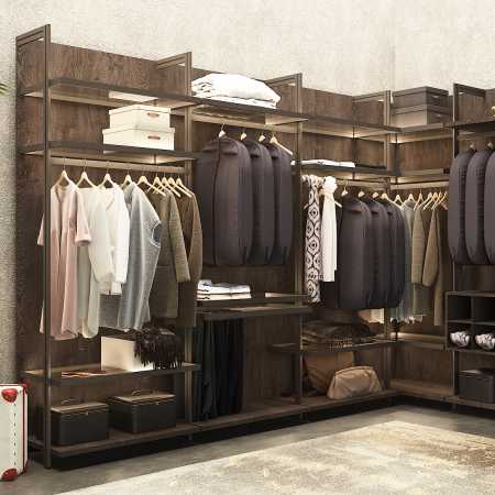 Sistem otvorenih garderobera BD Premium